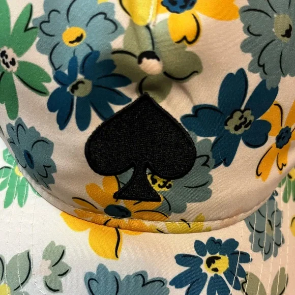 🎉 HP 🎉 🆕 Kate Spade French Cream Floral Cap - Picture 3 of 10